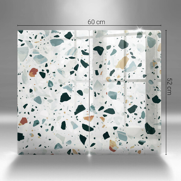 Copri piano cottura in vetro Gres chiaro