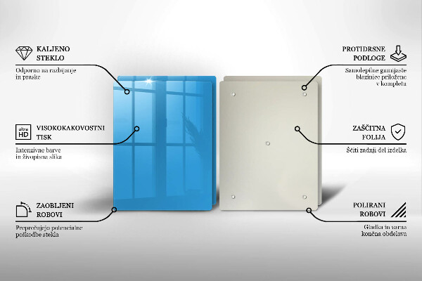 Copri piano cottura Colore blu