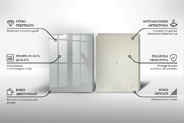 Copri piano cottura Colore grigio