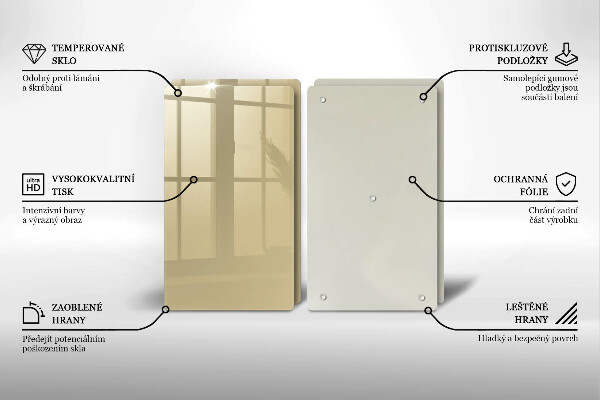 Copri piano cottura Colore beige