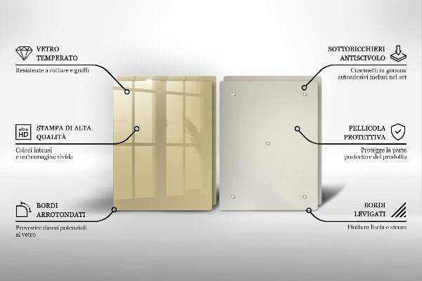 Copri piano cottura Colore beige