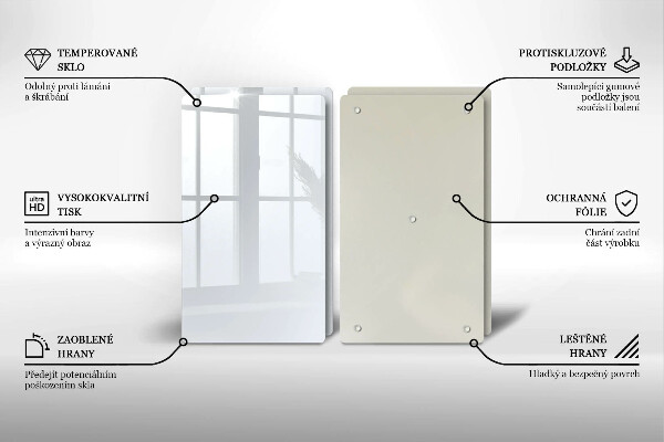 Copri piano cottura Colore bianco