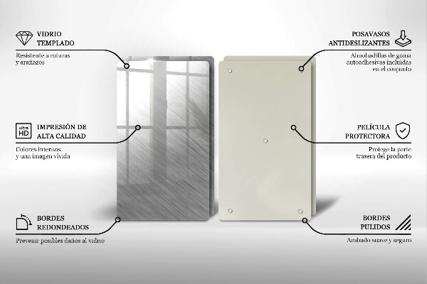 Copertura piano cottura Sfondo con struttura in metallo