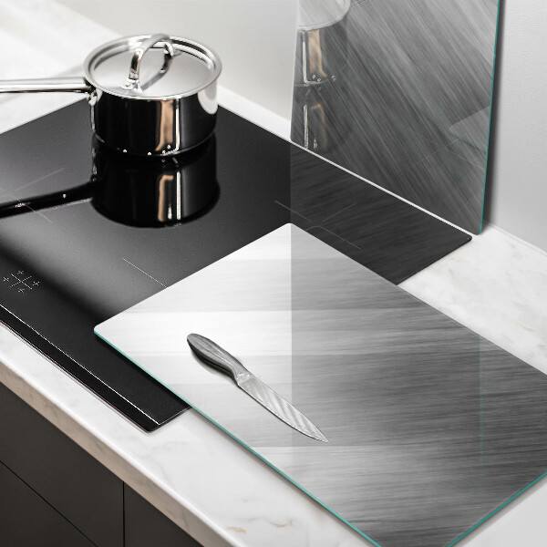 Copertura piano cottura Sfondo con struttura in metallo