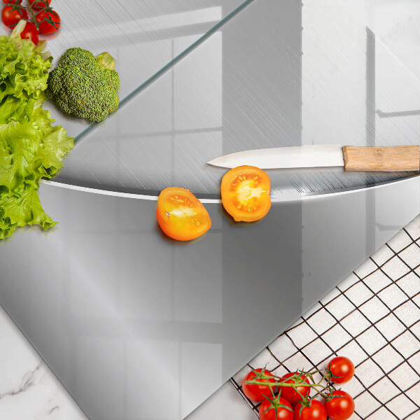 Copri piano cottura in vetro Forme metalliche