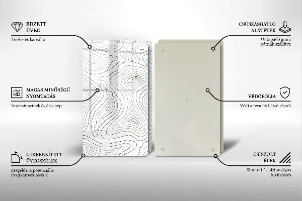 Copertura piano cottura Forme astratte