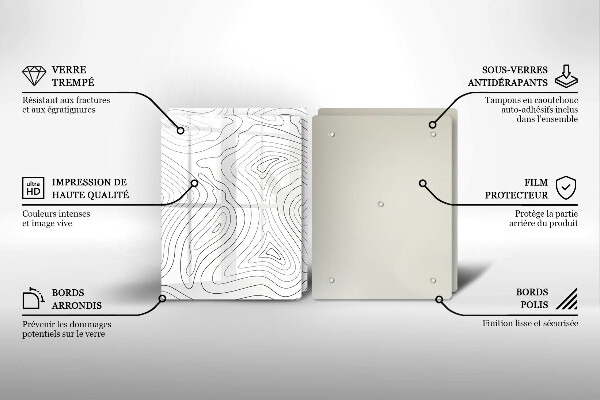 Copertura piano cottura Forme astratte