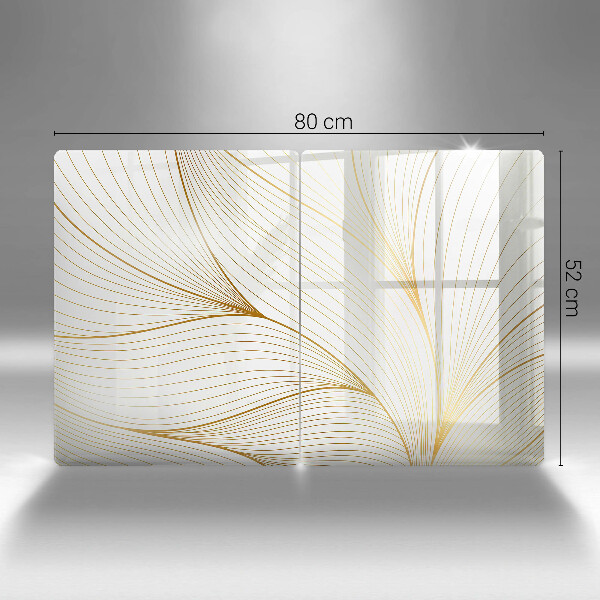 Copertura piano cottura Modello di linee moderne