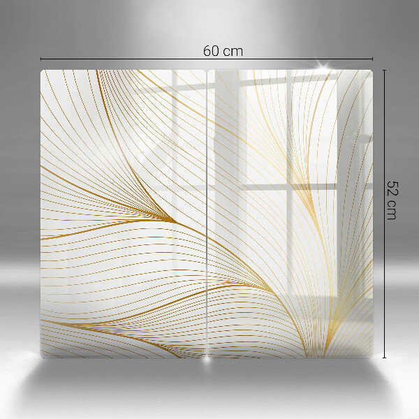 Copertura piano cottura Modello di linee moderne