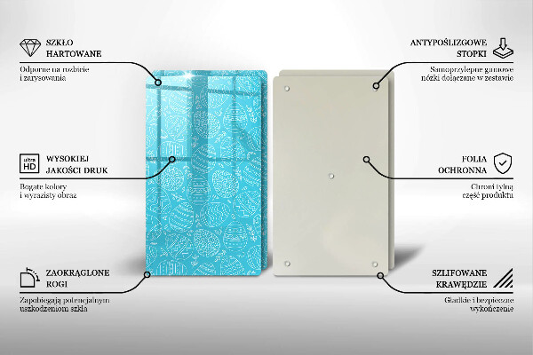 Copri piano cottura in vetro Tema pasquale