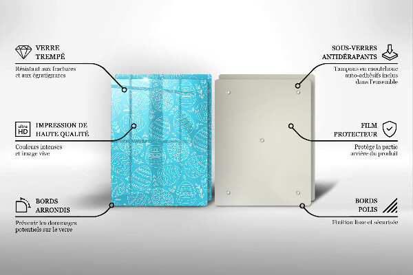 Copri piano cottura in vetro Tema pasquale