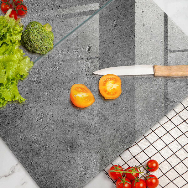 Copri piano cottura in vetro Struttura in pietra concreta