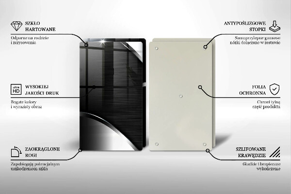 Copertura piano cottura Astrazione del metallo