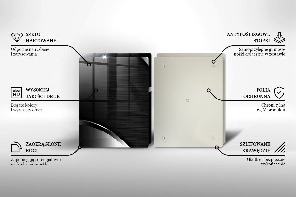 Copertura piano cottura Astrazione del metallo