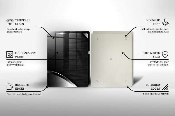 Copertura piano cottura Astrazione del metallo