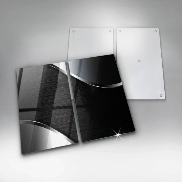 Copertura piano cottura Astrazione del metallo