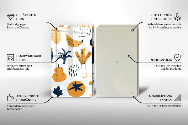 Copertura piano cottura Illustrazione del cibo