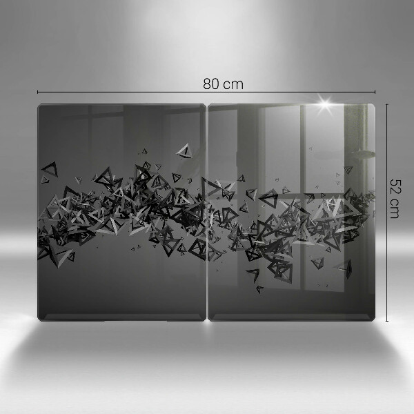 Copertura piano cottura Forme astratte 3D