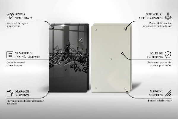 Copertura piano cottura Forme astratte 3D