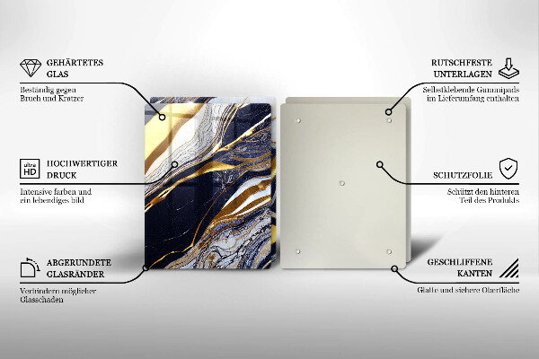 Copri piano cottura Astrazione colorata