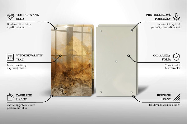 Copri piano cottura Trama ricca