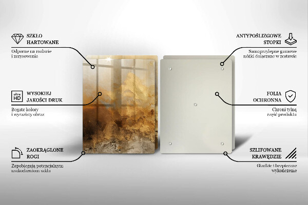 Copri piano cottura Trama ricca