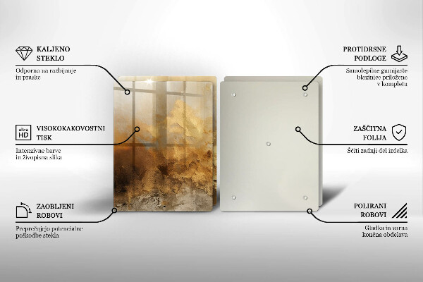 Copri piano cottura Trama ricca