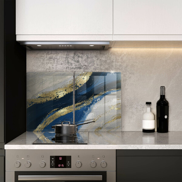 Copri piano cottura Texture con oro