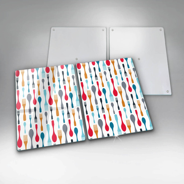 Copri piano cottura Illustrazione del cucchiaio