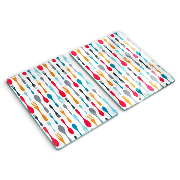 Copri piano cottura Illustrazione del cucchiaio