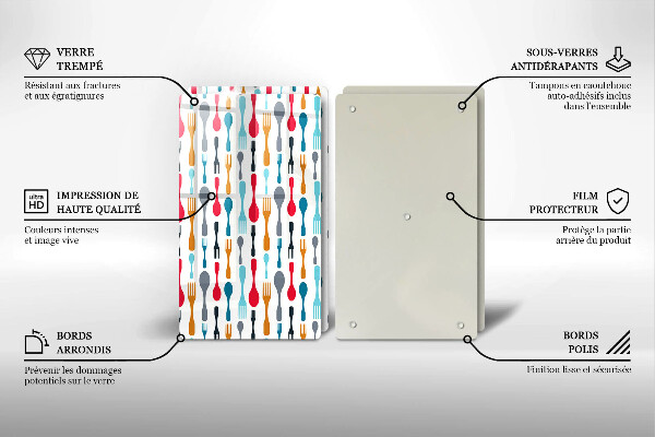 Copri piano cottura Illustrazione del cucchiaio