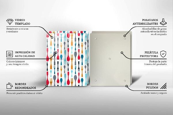 Copri piano cottura Illustrazione del cucchiaio