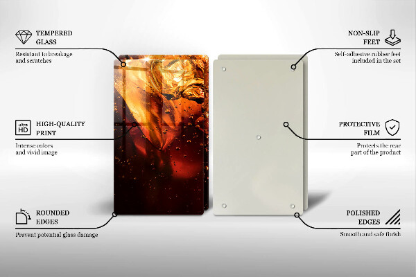 Copri piano cottura Bevanda alla cola con ghiaccio