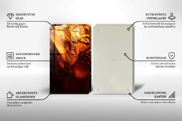 Copri piano cottura Bevanda alla cola con ghiaccio