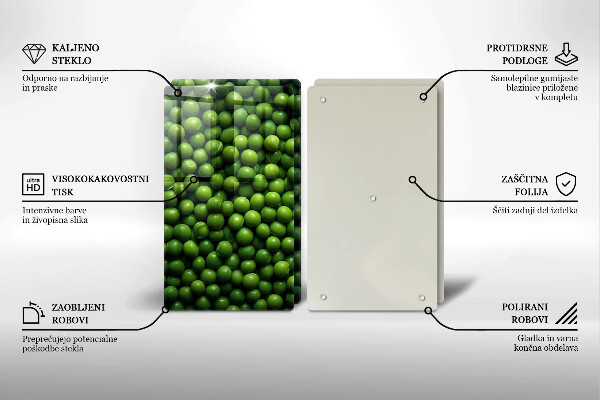 Copri piano cottura fagiolo verde