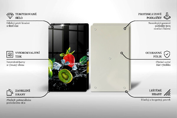 Copri piano cottura Frutta in acqua