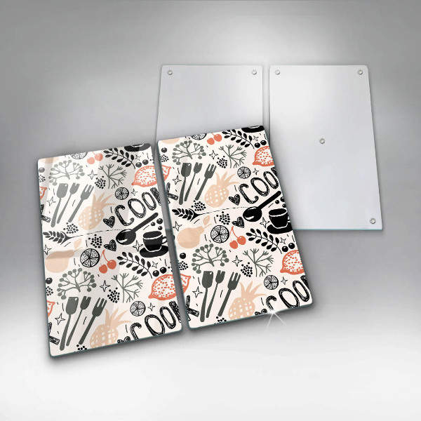 Copri piano cottura Motivo della cucina dei cartoni animati