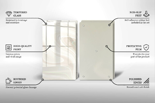 Copri piano cottura Consistenza cremosa