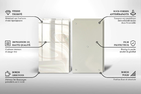 Copri piano cottura Consistenza cremosa