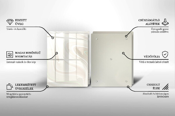 Copri piano cottura Consistenza cremosa
