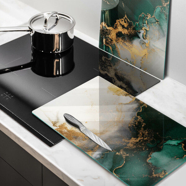 Copri piano cottura Marmo multicolore