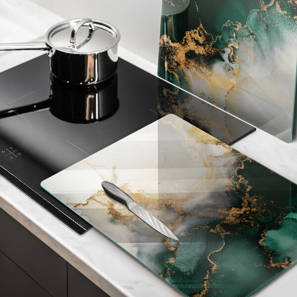 Copri piano cottura Marmo multicolore