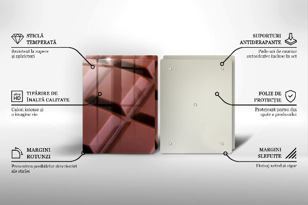 Copri piano cottura Cubi di cioccolato