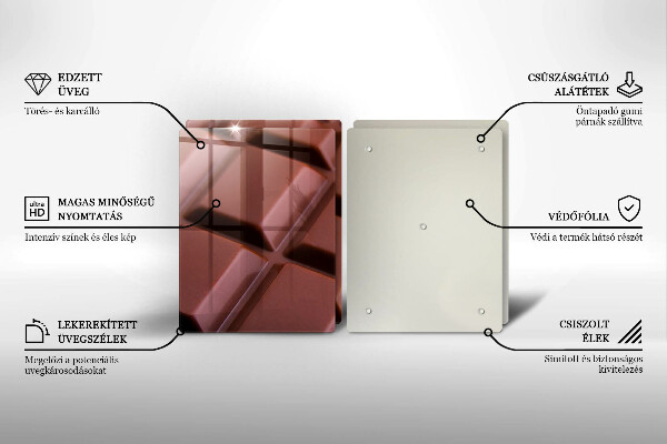 Copri piano cottura Cubi di cioccolato