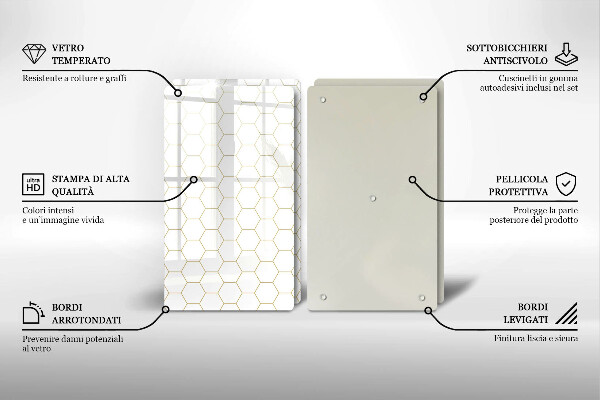 Copri piano cottura Modelli astratti