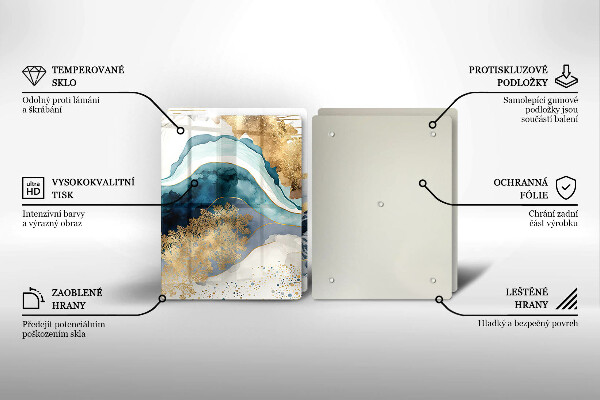 Copri piano cottura Marmo colorato