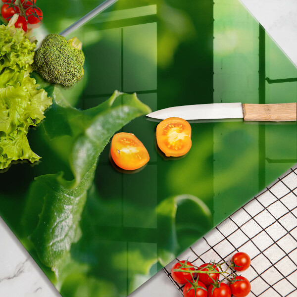 Copri piano cottura Foglie di lattuga