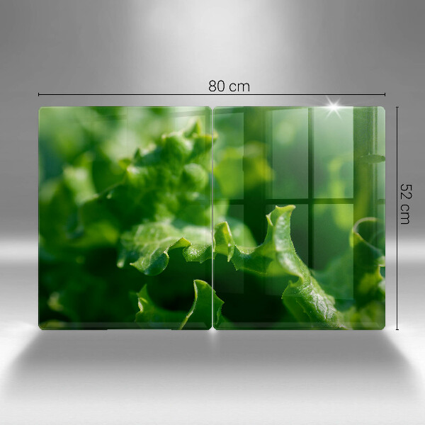 Copri piano cottura Foglie di lattuga