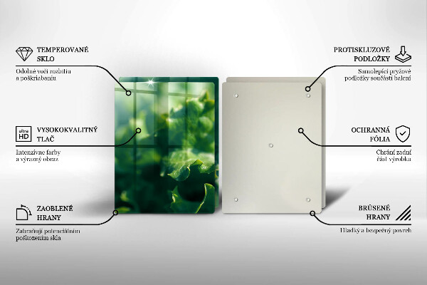 Copri piano cottura Foglie di lattuga