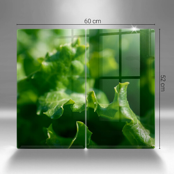 Copri piano cottura Foglie di lattuga